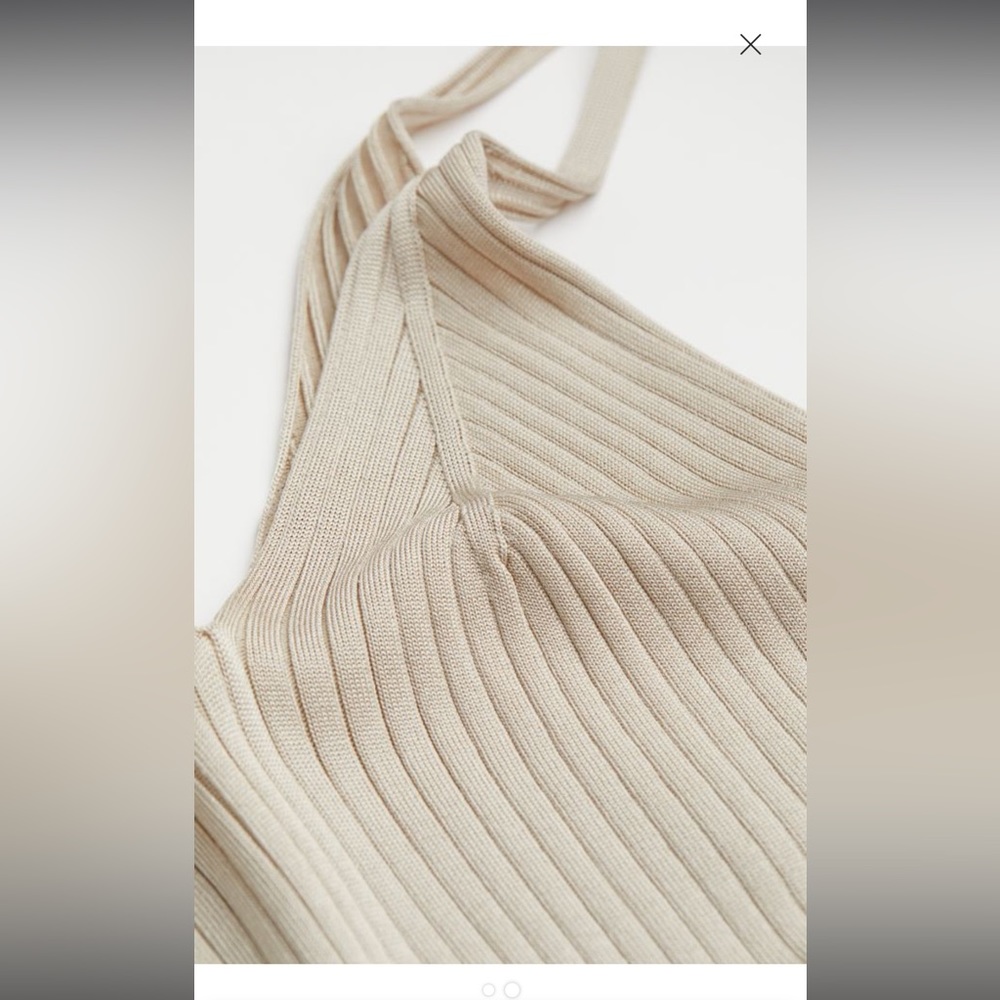 NWT Ribbed MIDI Dress - Picture 2 of 2